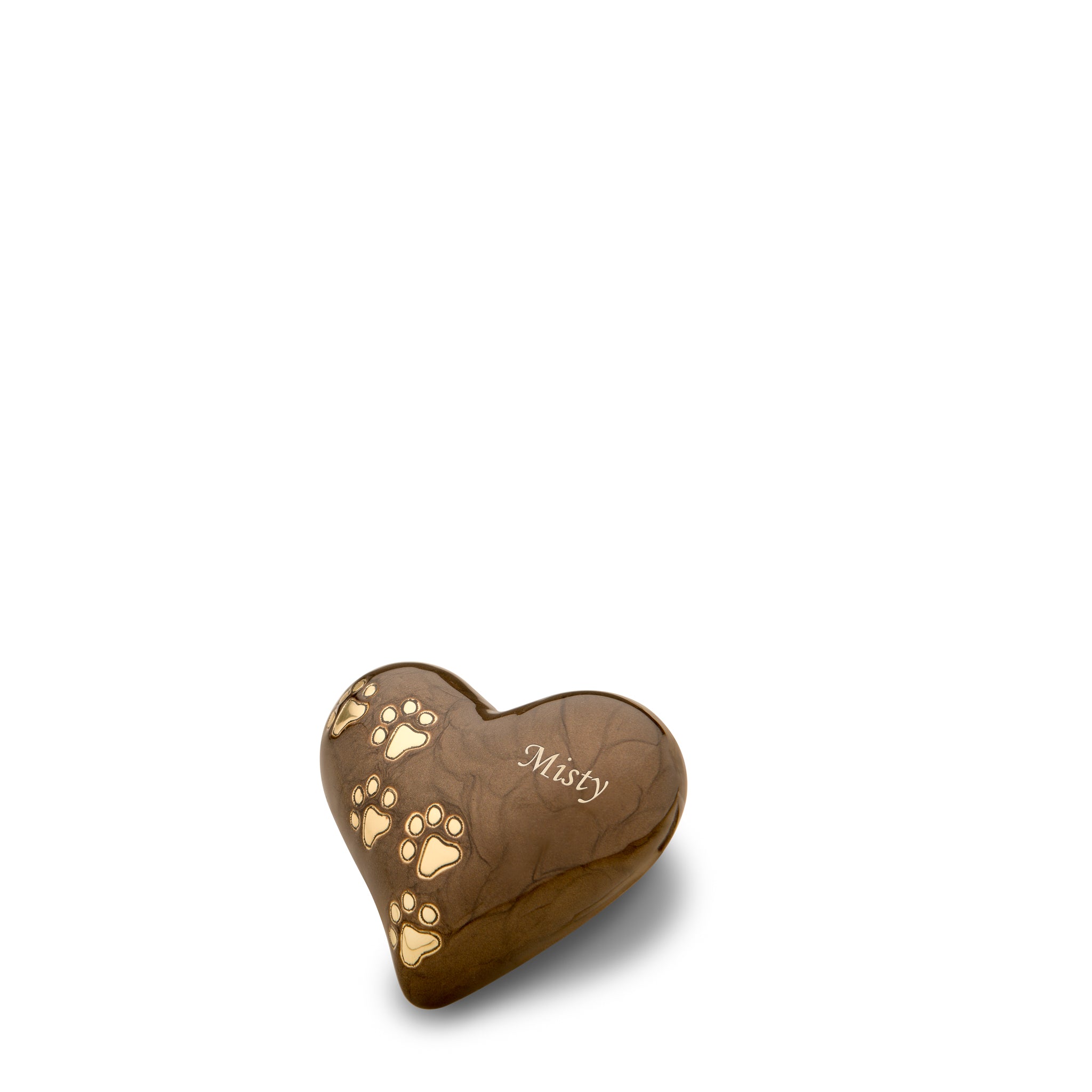 LovePaws™ Pearlescent Bronze (Keepsake Heart) –