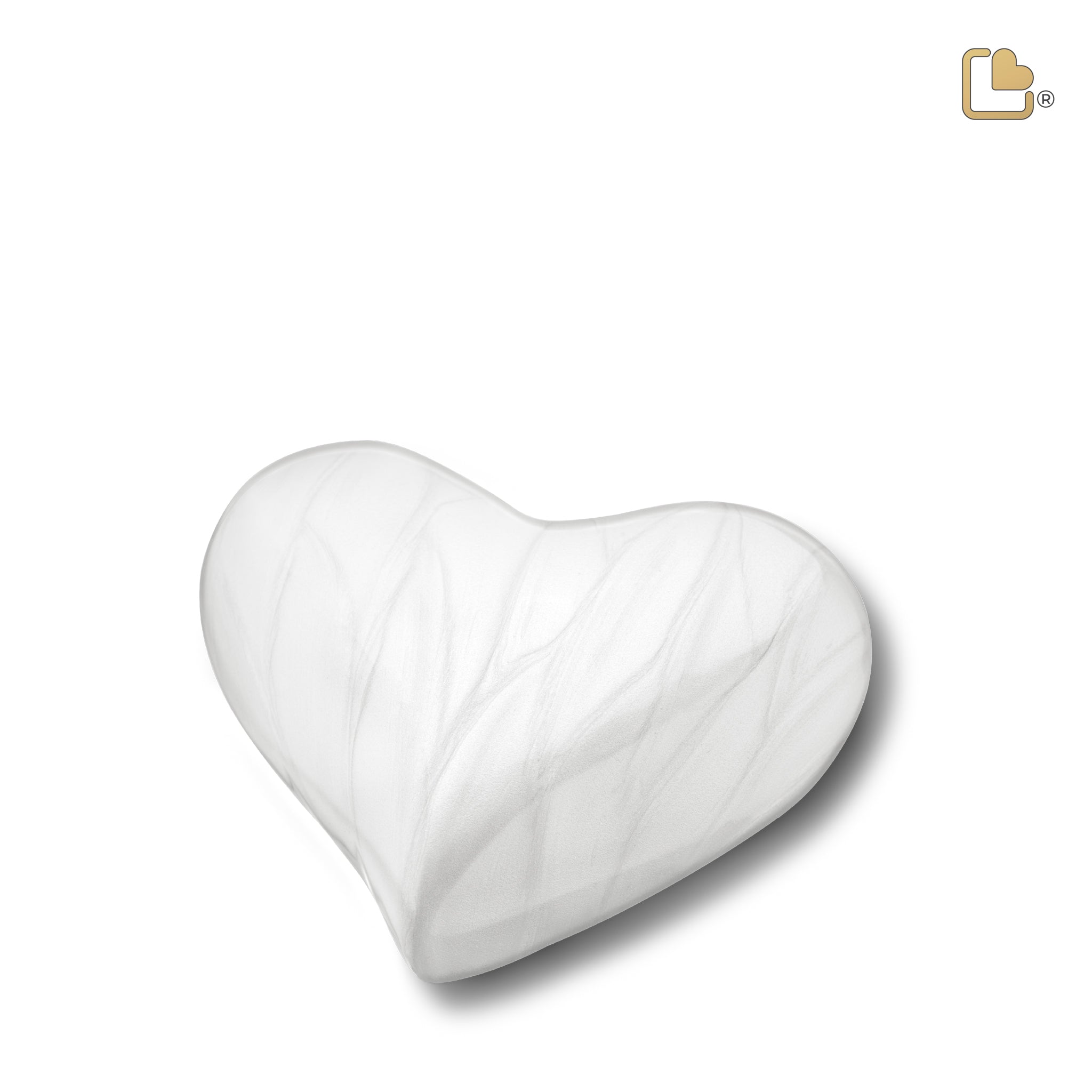 Pearl White (Keepsake Heart)