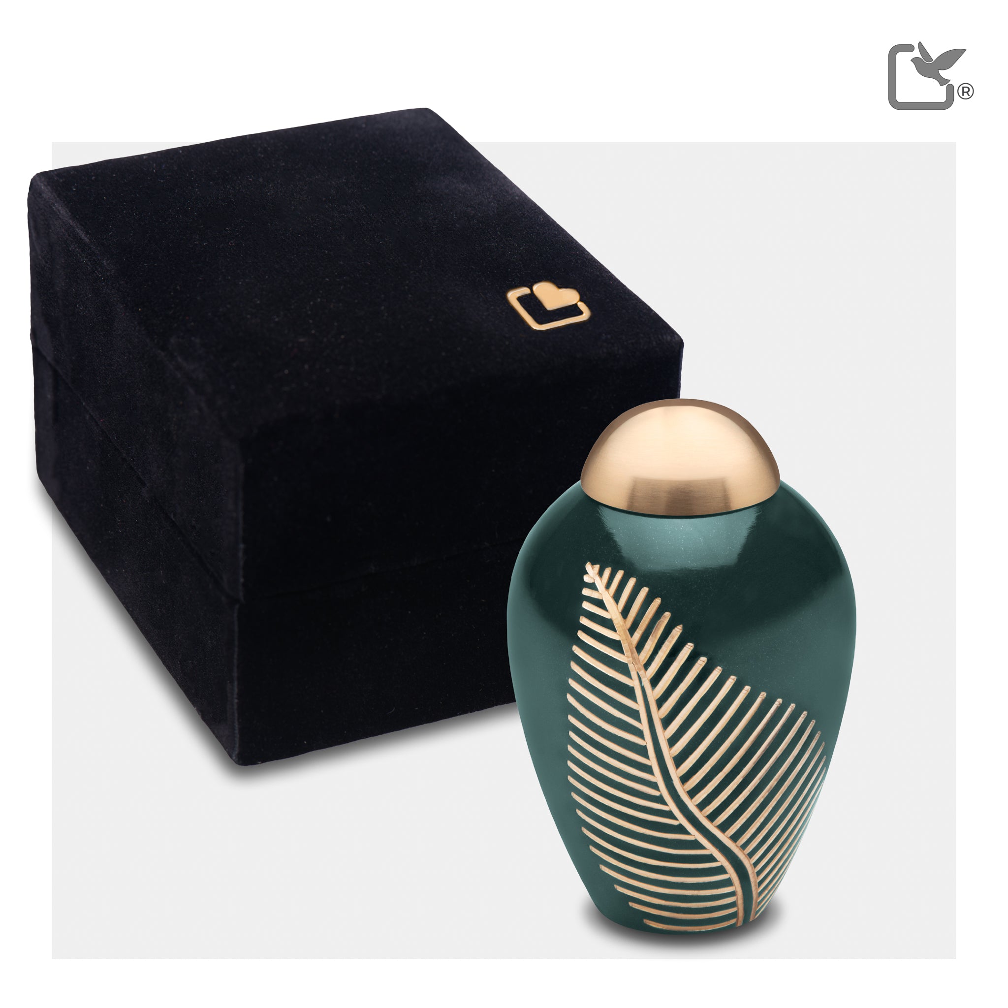 Elegant Leaf Emerald (Keepsake)