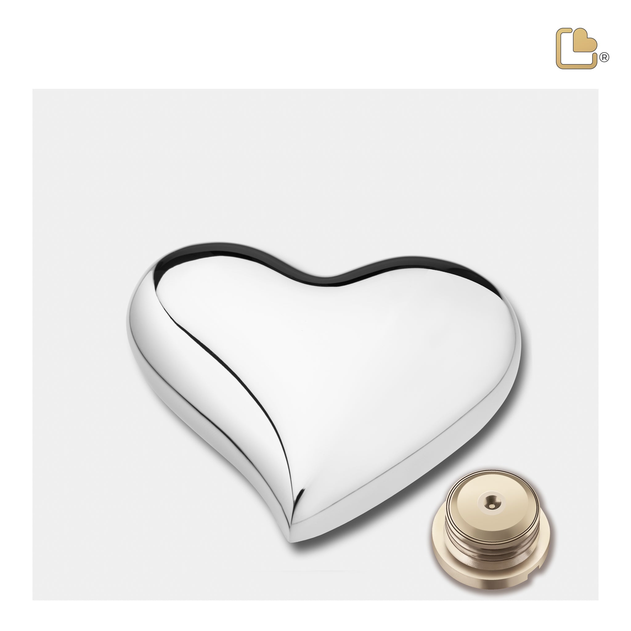 Bright Silver (Keepsake Heart)