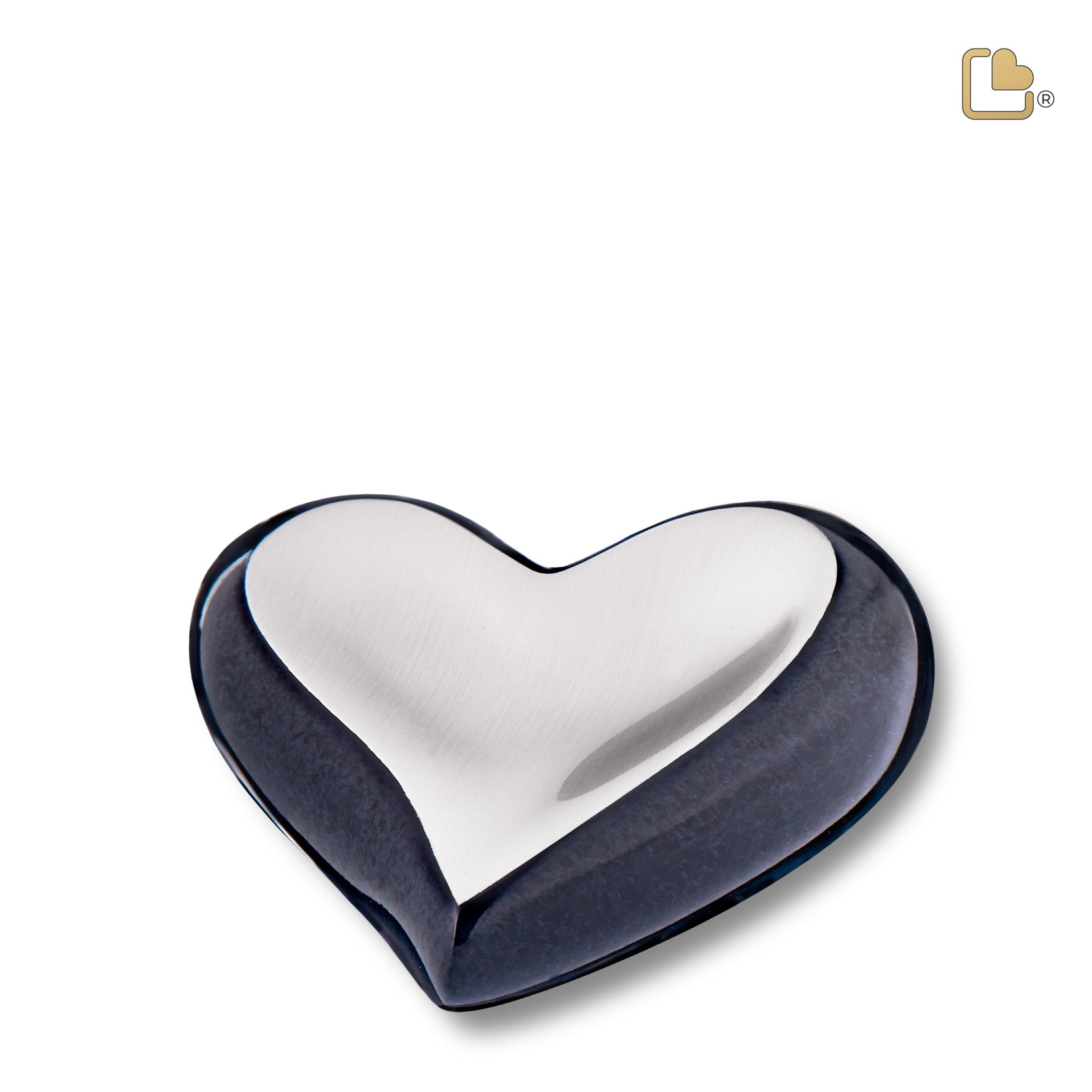 Brushed Pewter Midnight (Keepsake Heart)
