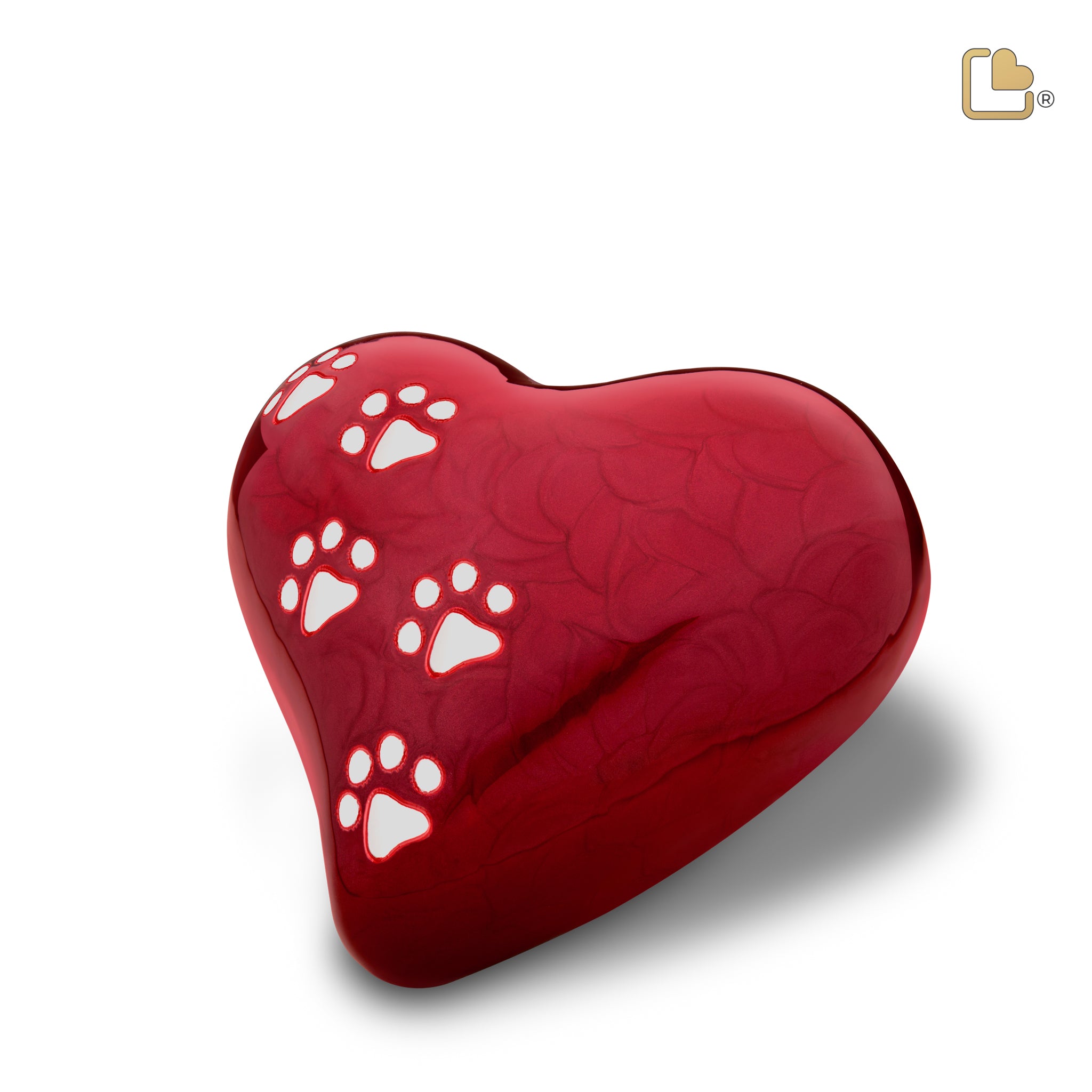 LovePaws™ Pearlescent Red (Large Heart)