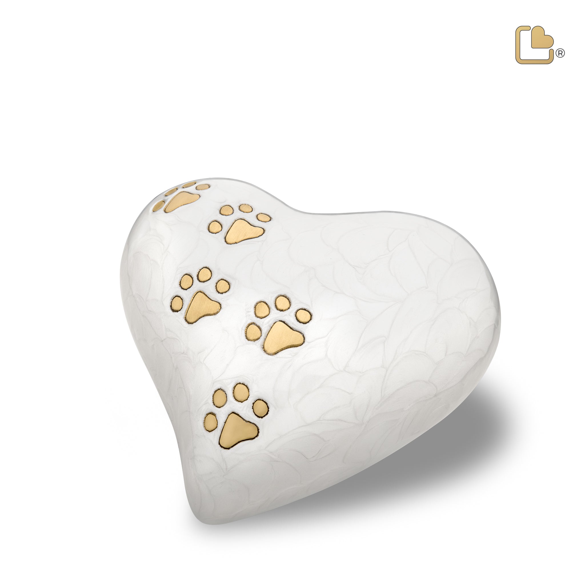 LovePaws™ Pearlescent White (Large Heart)