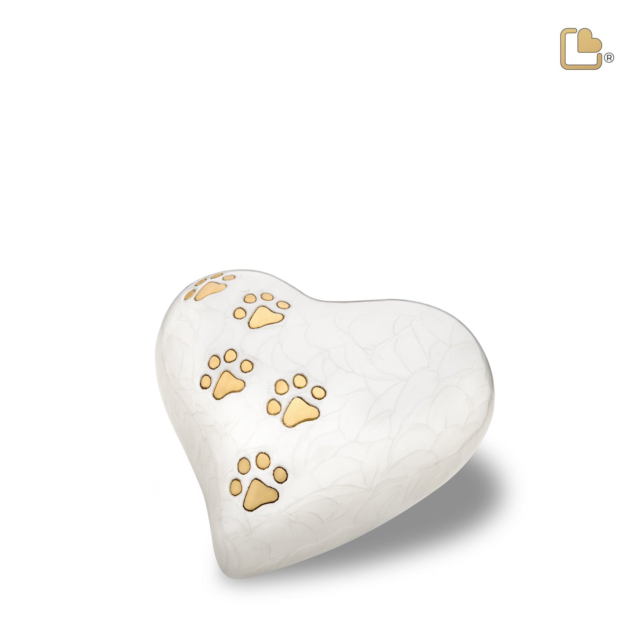 LovePaws™ Pearlescent White (Medium Heart)