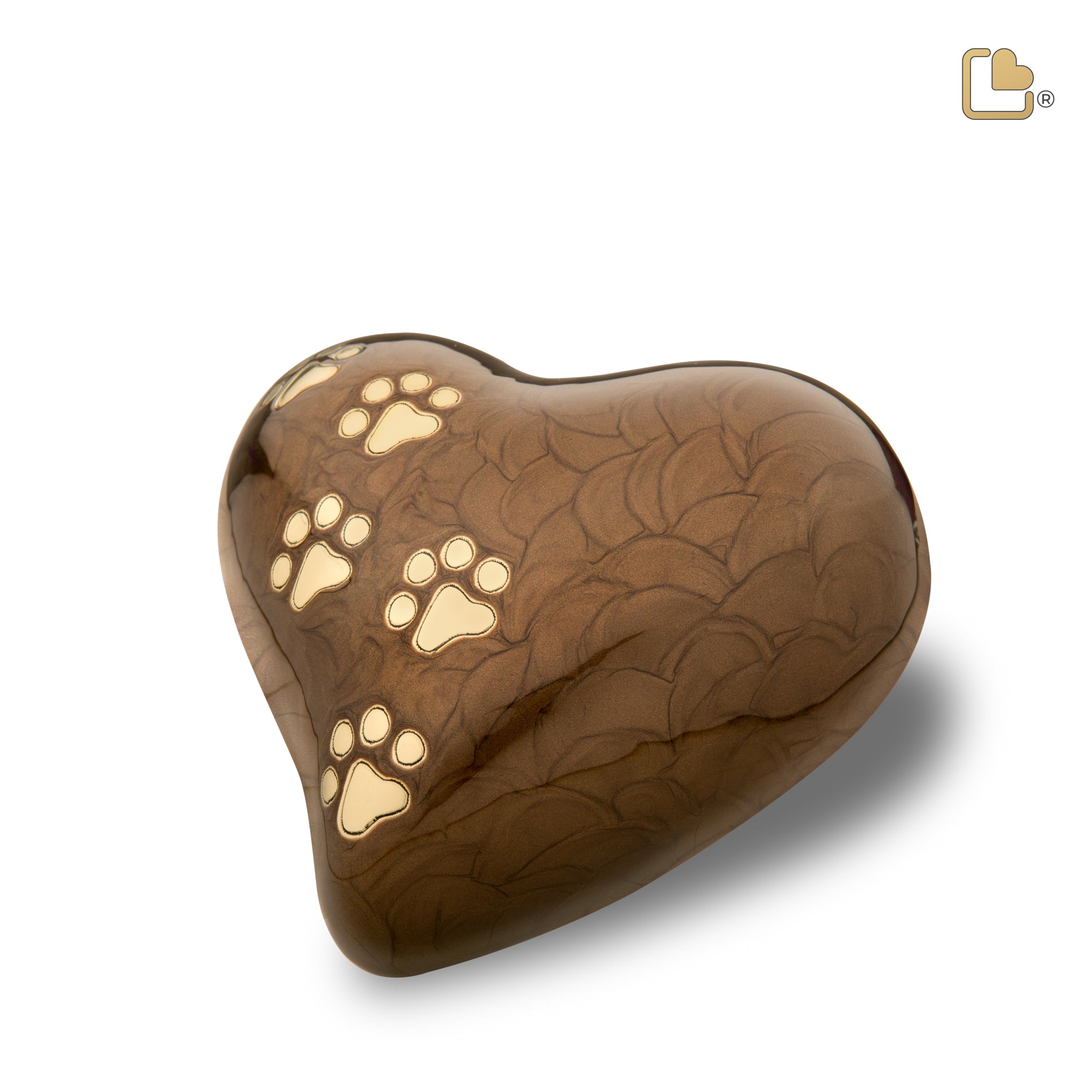 LovePaws™ Pearlescent Bronze (Large Heart)