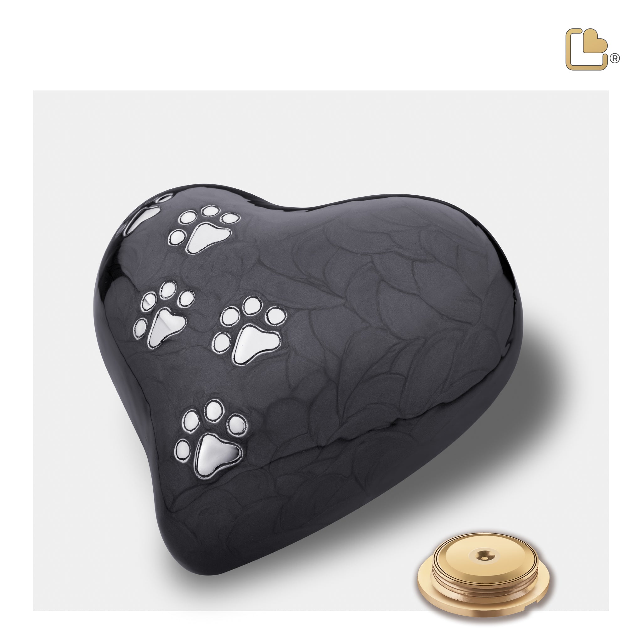 LovePaws™ Pearlescent Midnight (Large Heart)