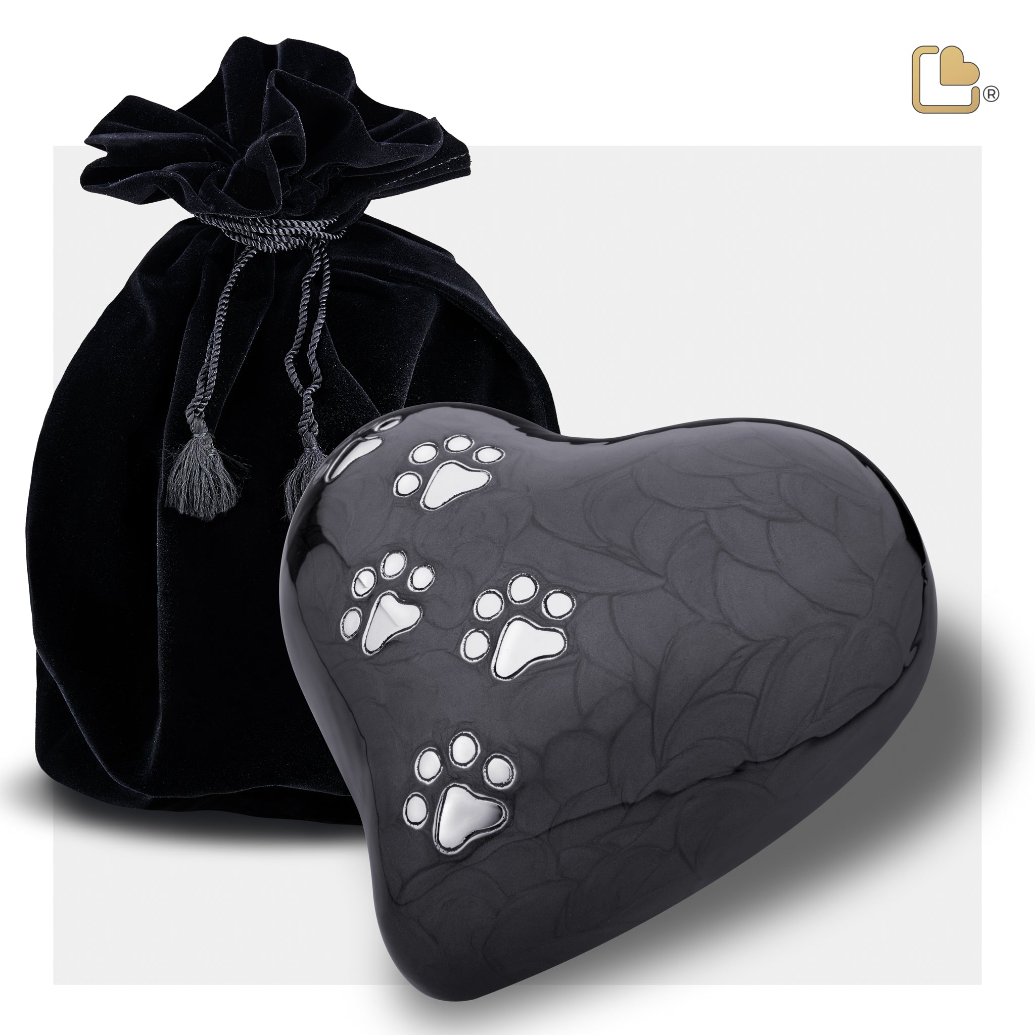 LovePaws™ Pearlescent Midnight (Medium Heart)