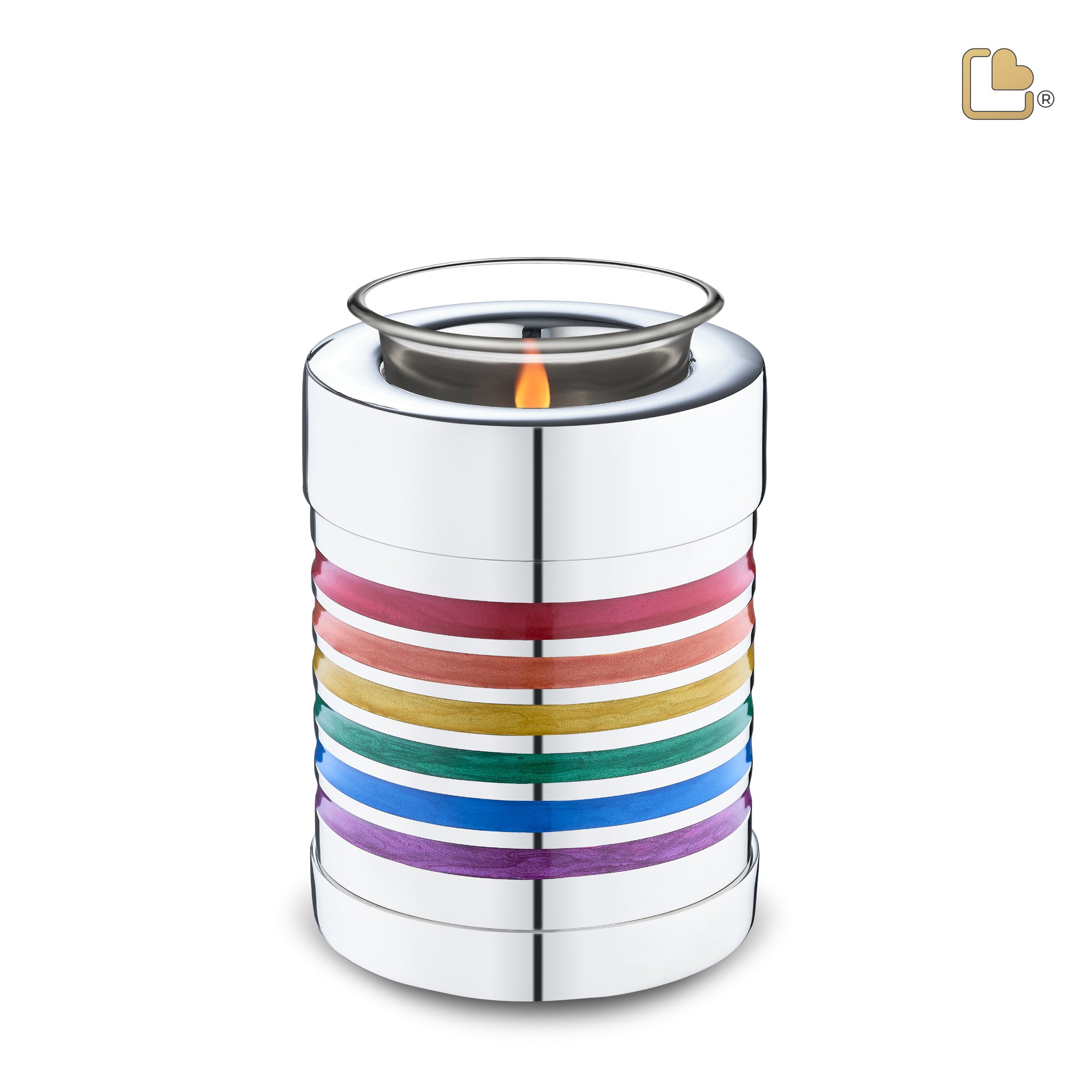 Pride Rainbow (Tealight Urn)