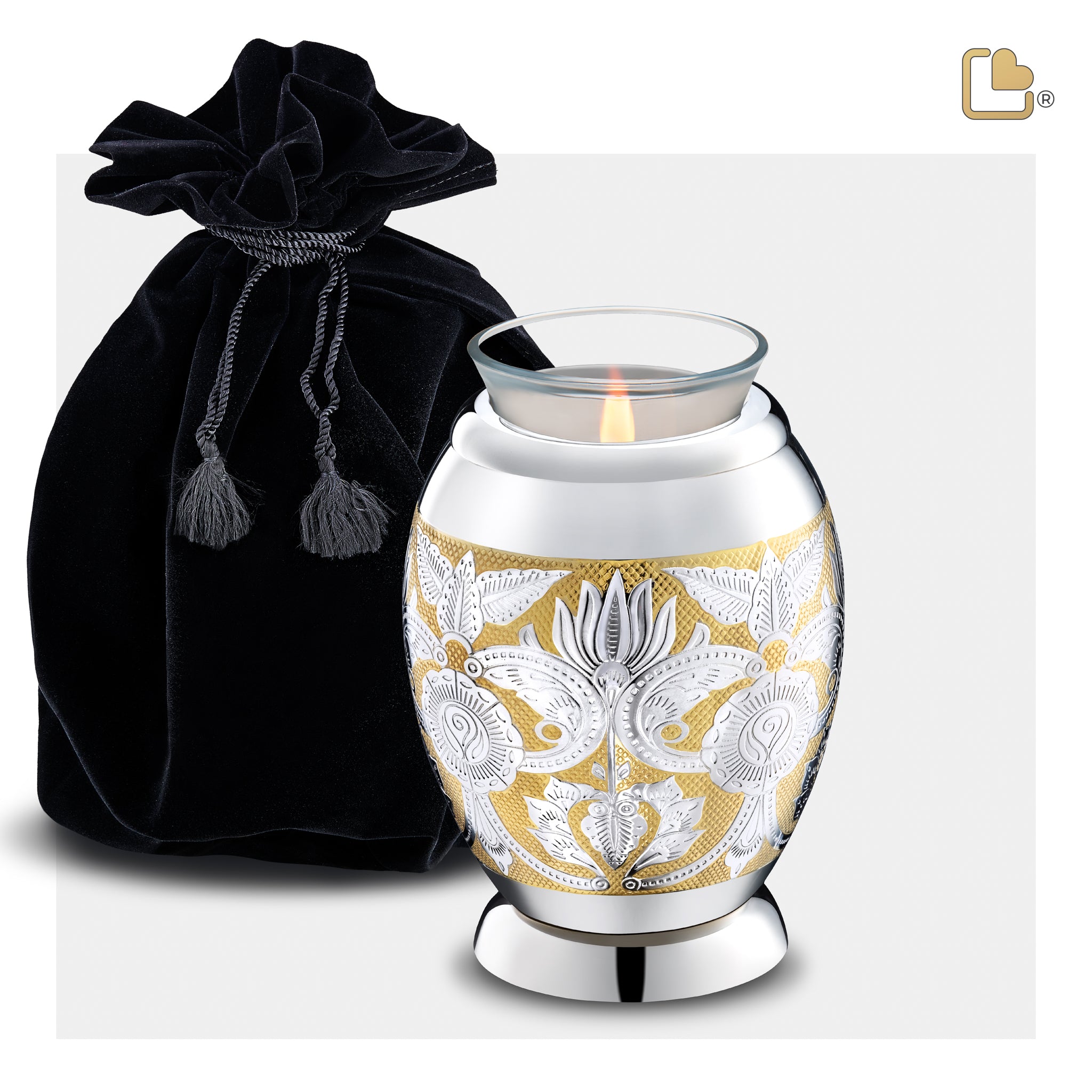 Monarch Jali (Tealight Urn)