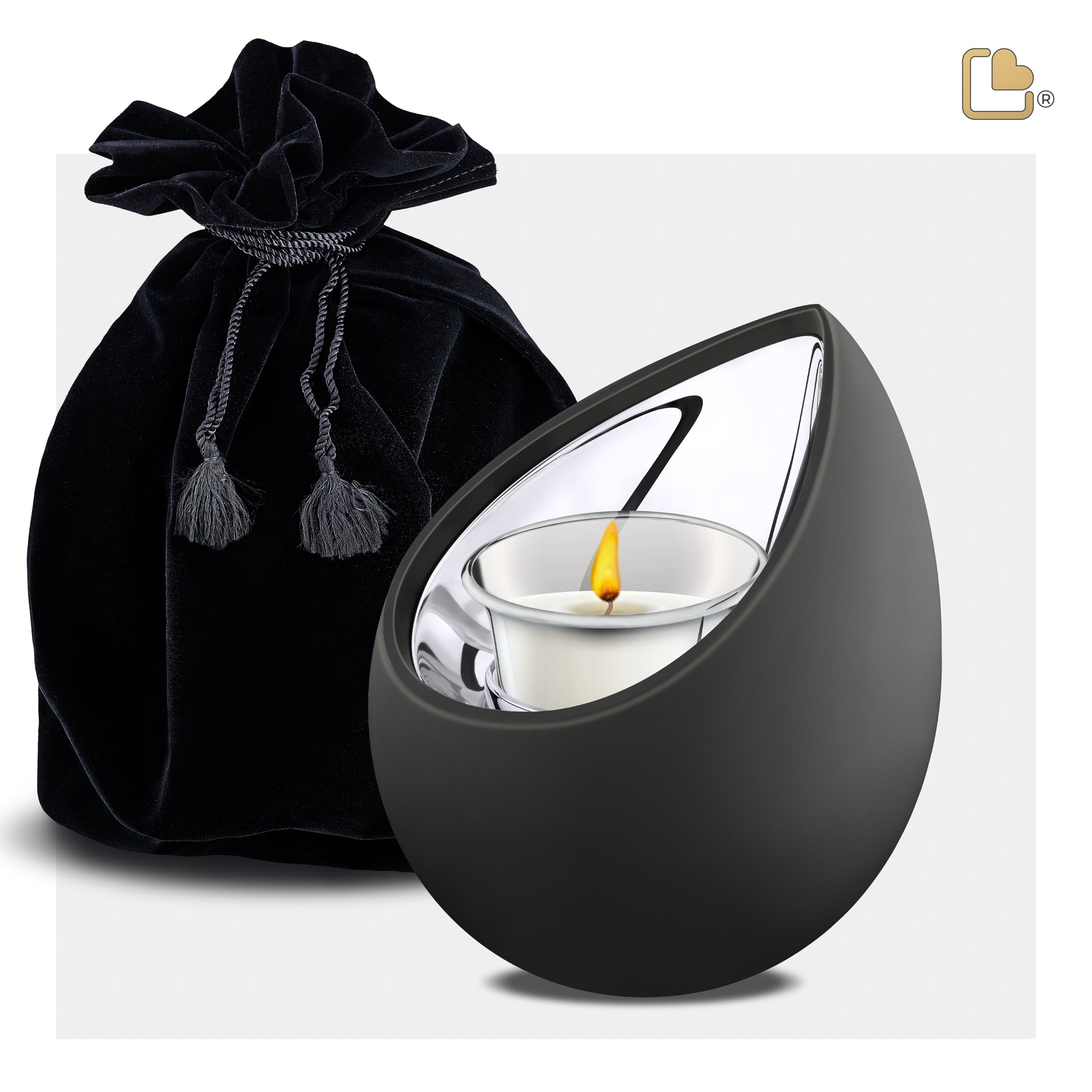 Drop Black (Tealight)