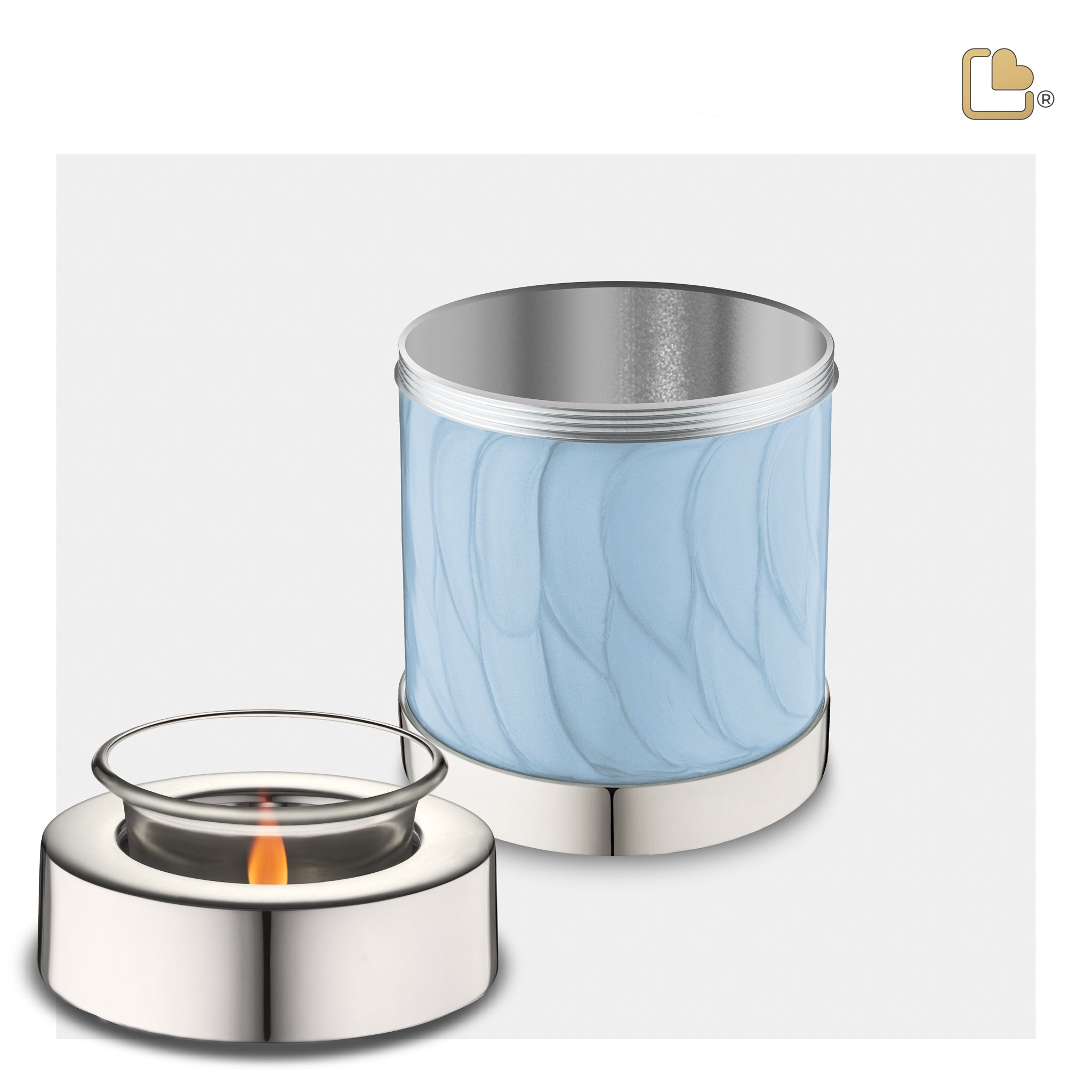 CuddleBear™ Blue (Tealight Urn)