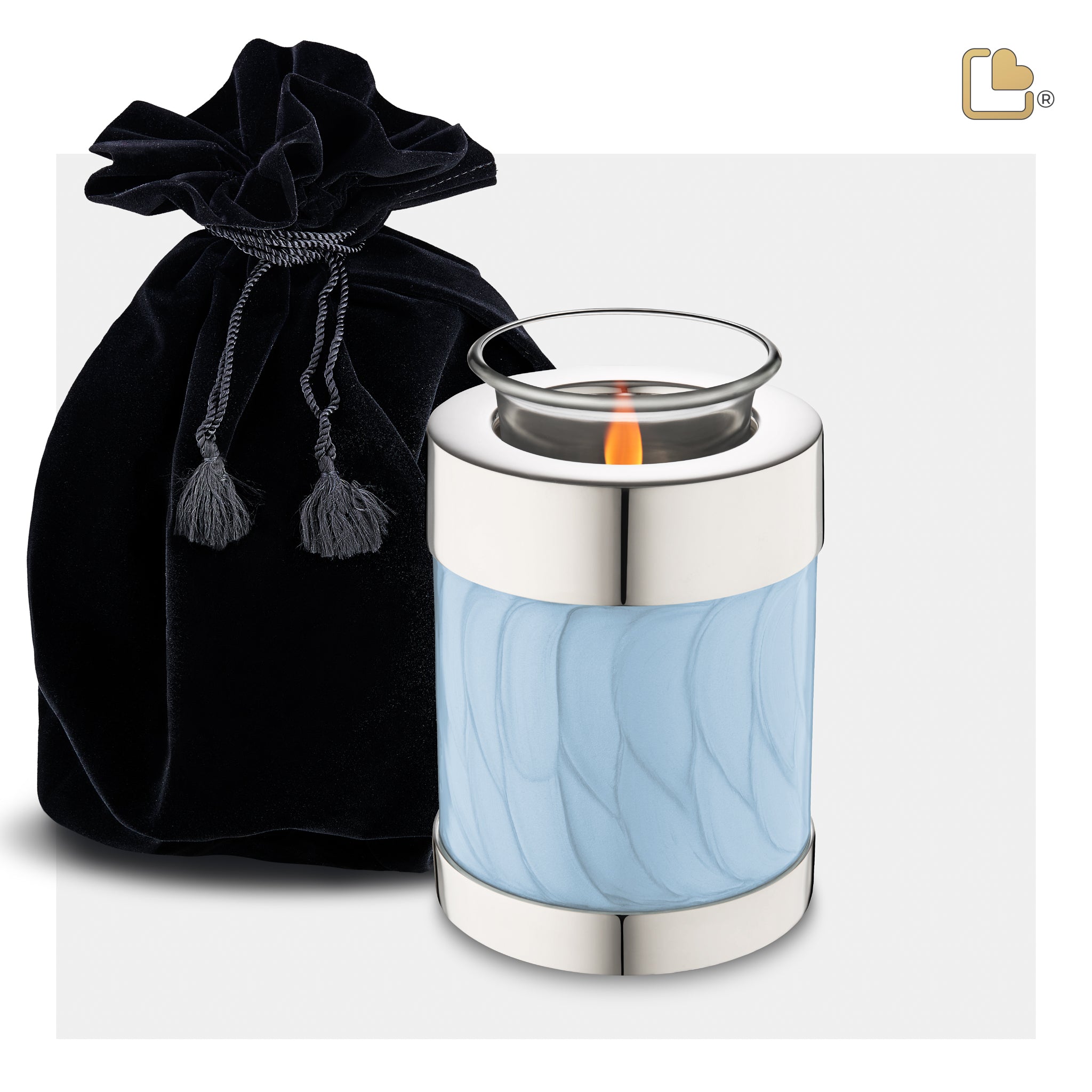 CuddleBear™ Blue (Tealight Urn)