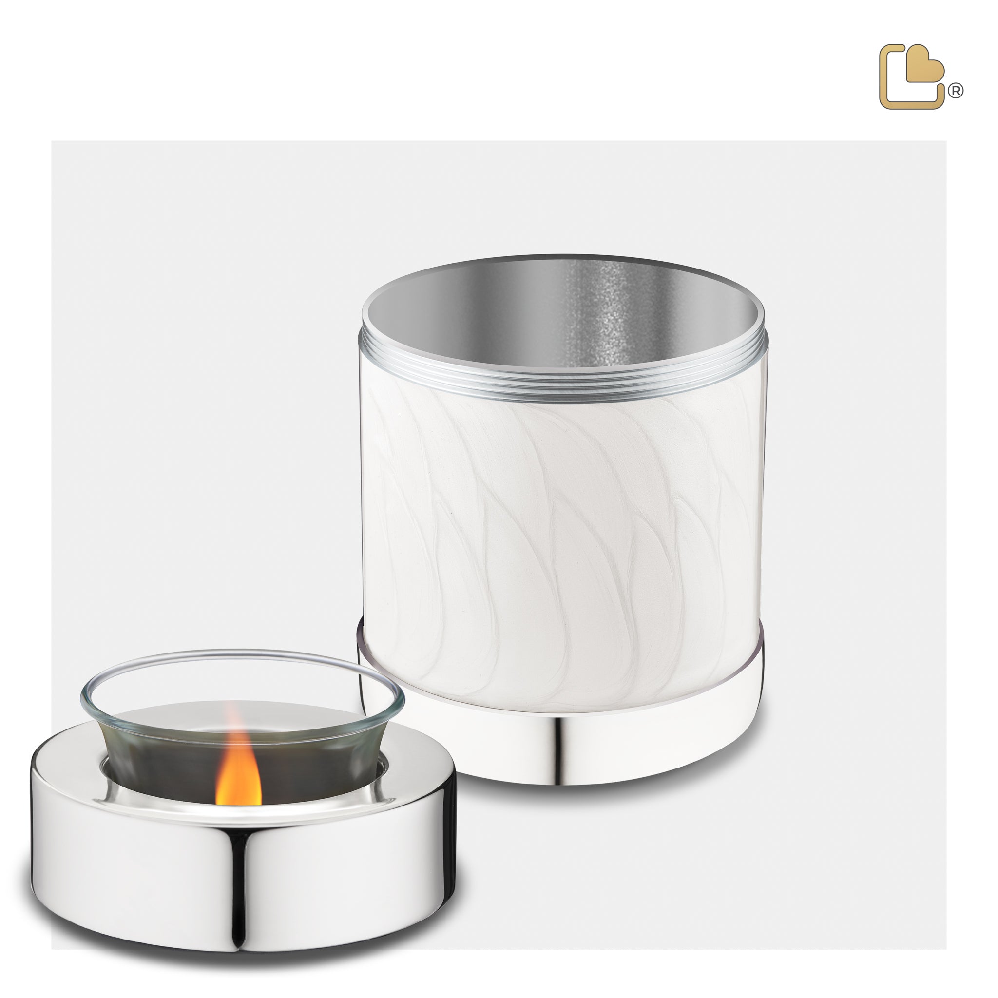 Pearl Silver (Tealight Urn)