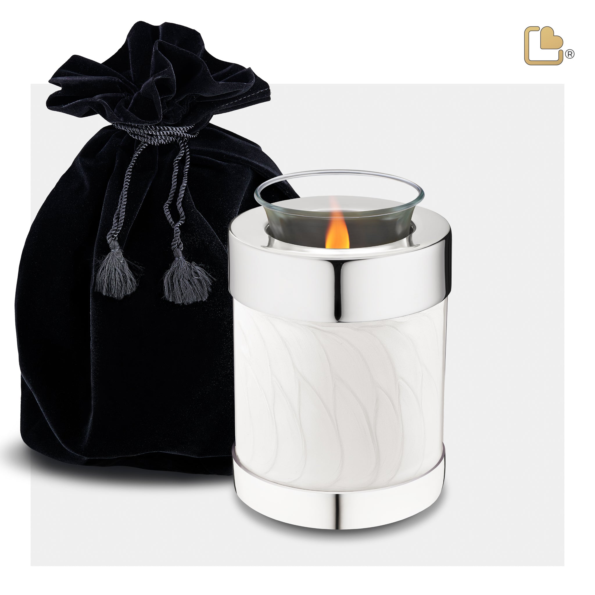 Pearl Silver (Tealight Urn)