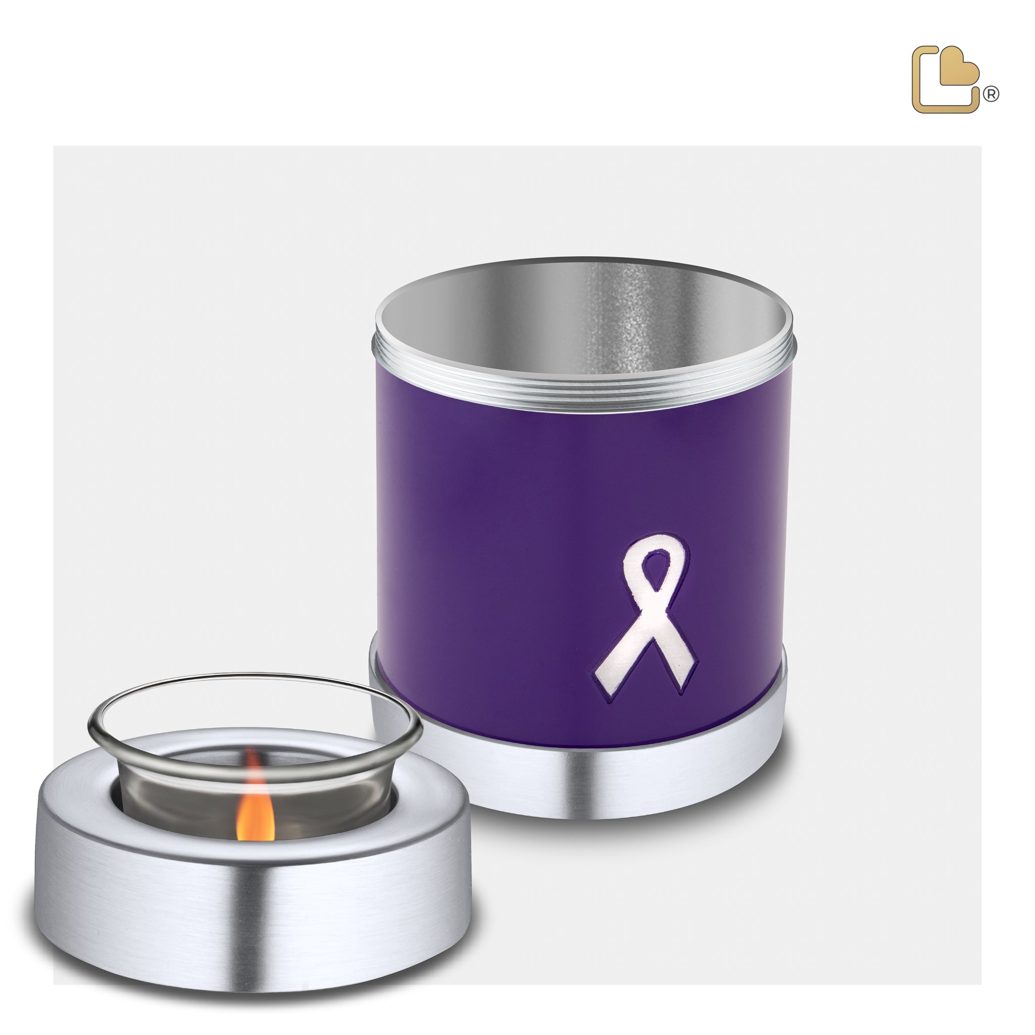 Awareness Purple (Tealight Urn)