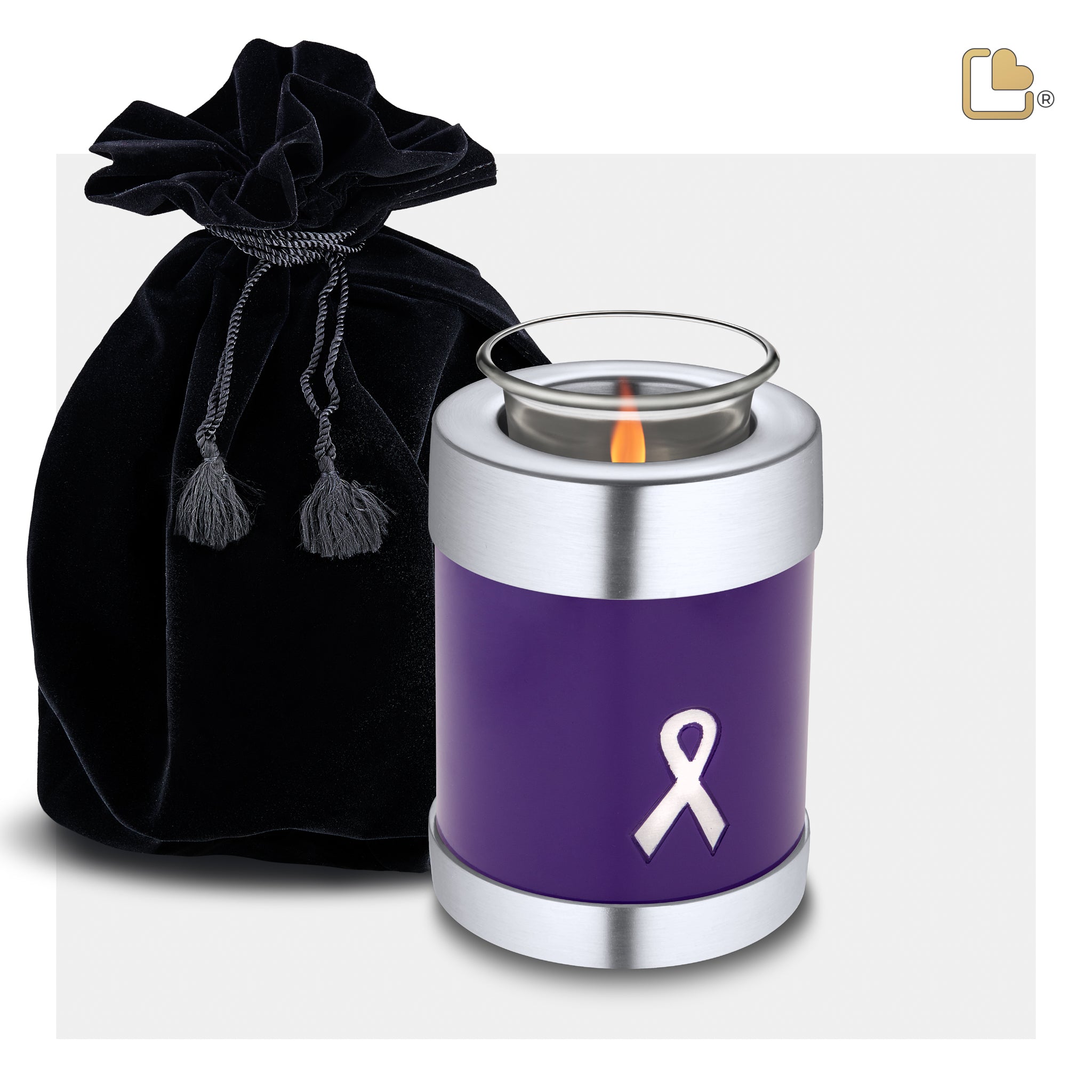 Awareness Purple (Tealight Urn)