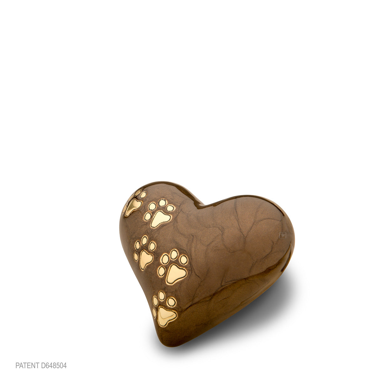 LovePaws™ Pearlescent Bronze (Keepsake Heart)